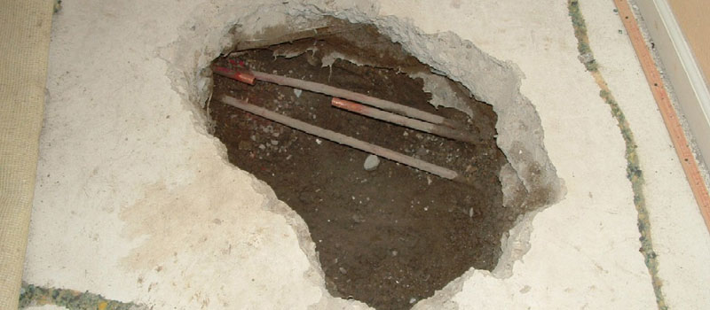 Slab leaks in your home
