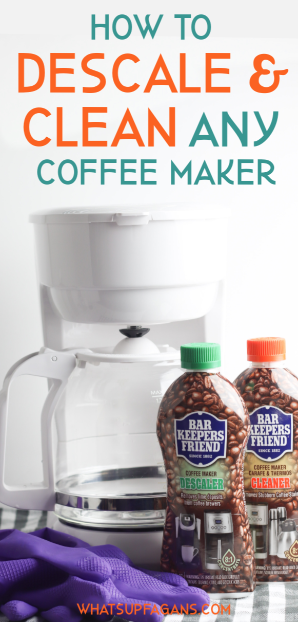 how to clean a coffee pot